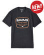 Tricouri SIMMS Stamp Lock T-shirt Charcoal Heather - S