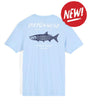 Tricouri SIMMS Tarponwear T-Shirt Sky Blue - S - TSHIRT