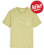 Tricouri SIMMS Trout Outline T-Shirt Tent Green - S - TSHIRT