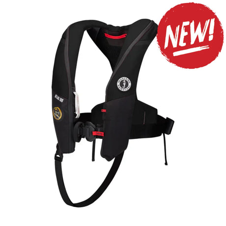 Vesta de salvare Mustang Atlas 190 DLX Hydrostatic - Negru