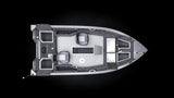 Barca de aluminiu Vizion 440RS
