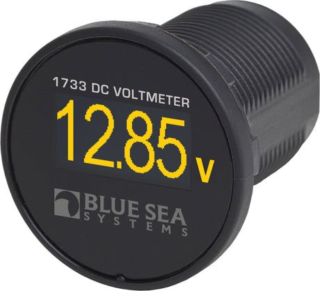 Voltmetru marin Blue Sea Systems Mini OLED DC culoarea
