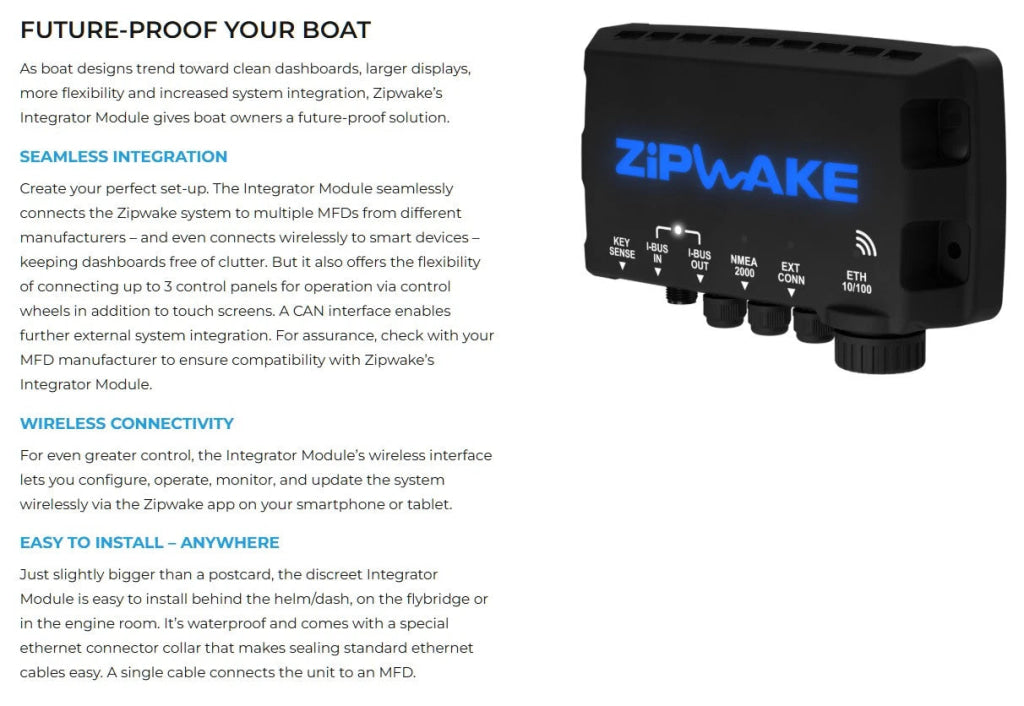 Zipwake 300S PRO Kit Box – Sistem Dinamic de Control al