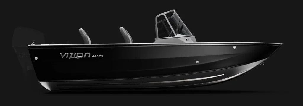 Barca De Aluminiu Vizion 440Cs Negru