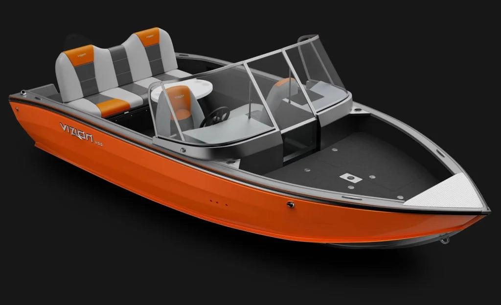Barca De Aluminiu Vizion 500 Portocaliu