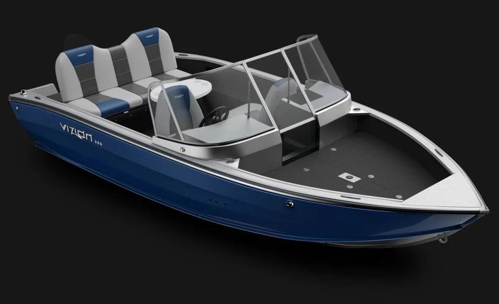 Barca De Aluminiu Vizion 500 Albastru