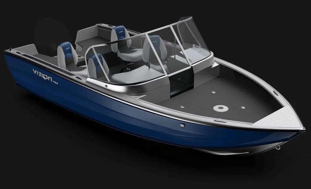 Barca De Aluminiu Vizion 560 Albastru