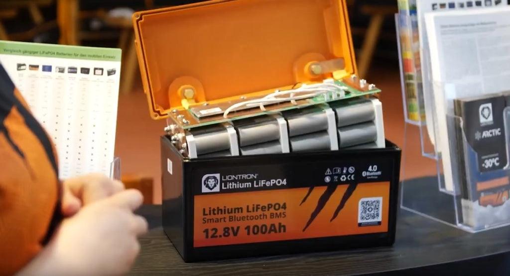 LIONTRON LiFePO4 12,8V 100Ah LX Smart BMS with Bluetooth