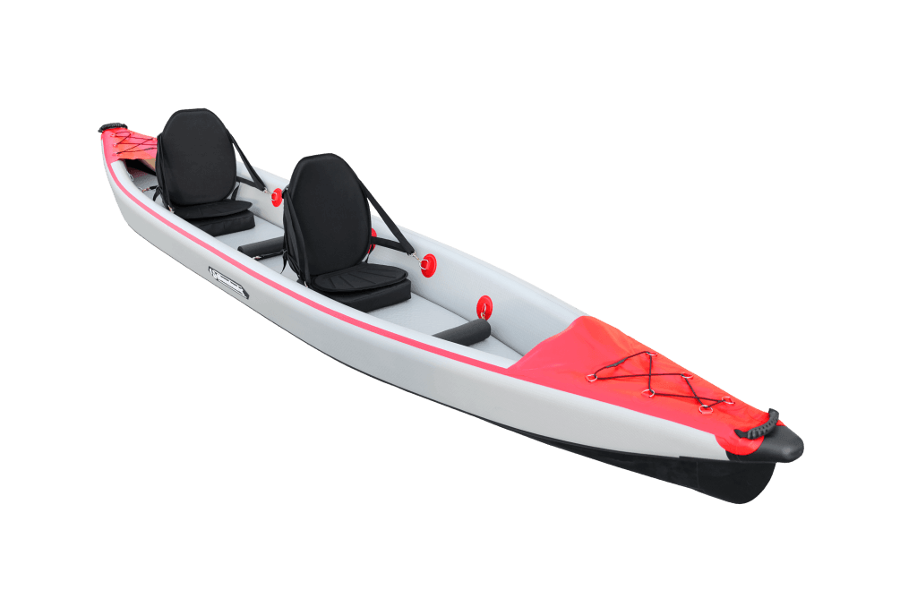 Caiac Gonflabil Dublu Allroundmarin Force Rosu/gri Row Boats