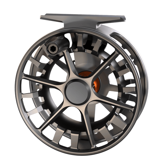 Mulineta Fly Waterworks Lamson Guru -3+ Blaze Fishing Reels