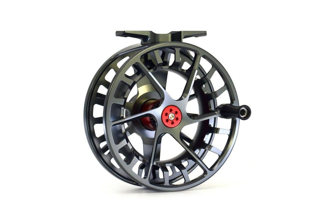 Mulineta Fly Waterworks Lamson Speedster -3+ Dark Smoke Fishing Reels