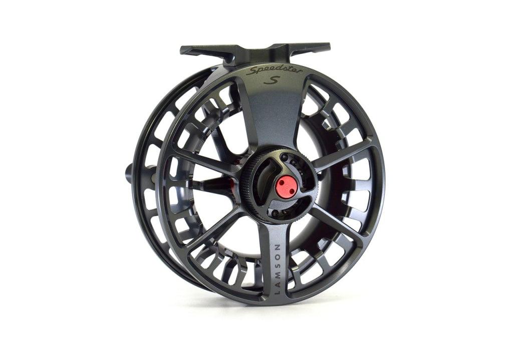 Mulineta Fly Waterworks Lamson Speedster -3+ Dark Smoke Fishing Reels