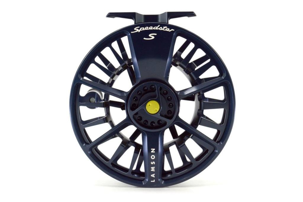 Mulineta Fly Waterworks Lamson Speedster -7+ Midnight Fishing Reels