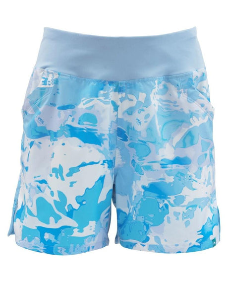 Pantaloni Scurti Dama Simms Taiya Short Cloud Camo Blue