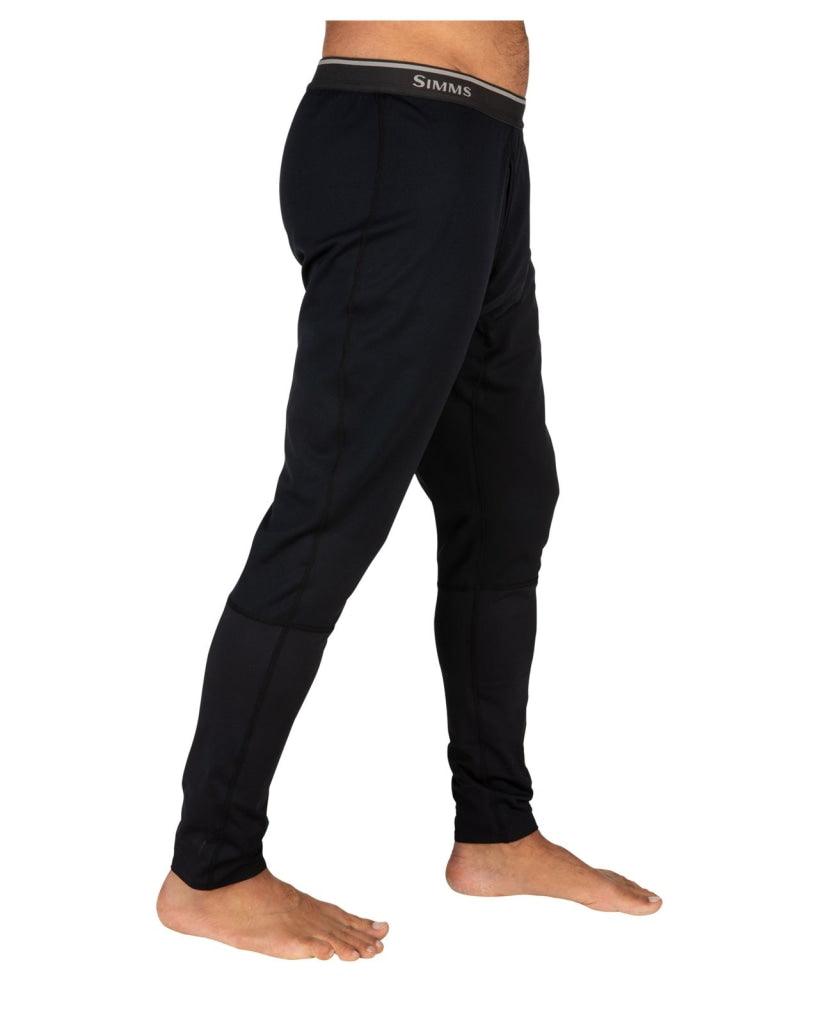Pantaloni Simms Heavyweight Baselayer Bottom Black Clothing